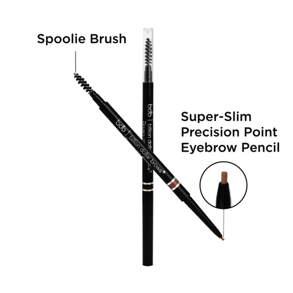 Billion Dollar Brows Brows on Point Waterproof Micro Brow Pencil in Light Brown - Picture 2 of 2